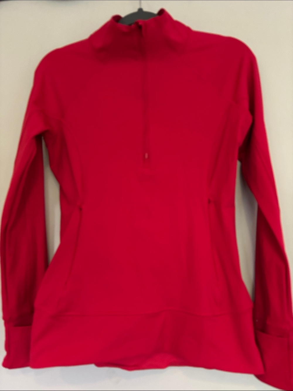 Athleta Women’s Half-Zip Pullover Top - Red